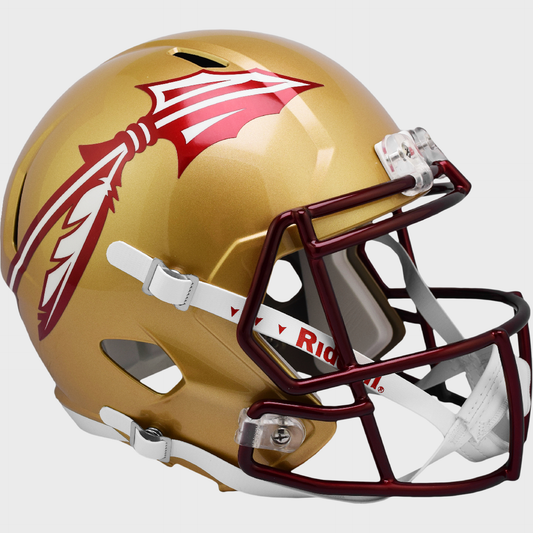 Florida State Seminoles Speed Replica Football Helmet Metallic Paint