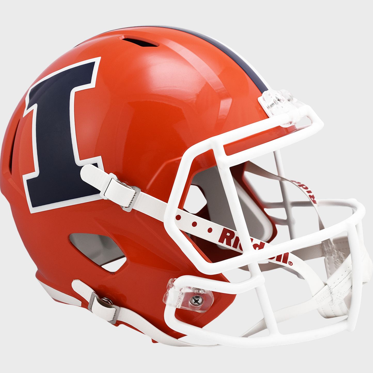 Illinois Fighting Illini Speed Replica Football Helmet Orange