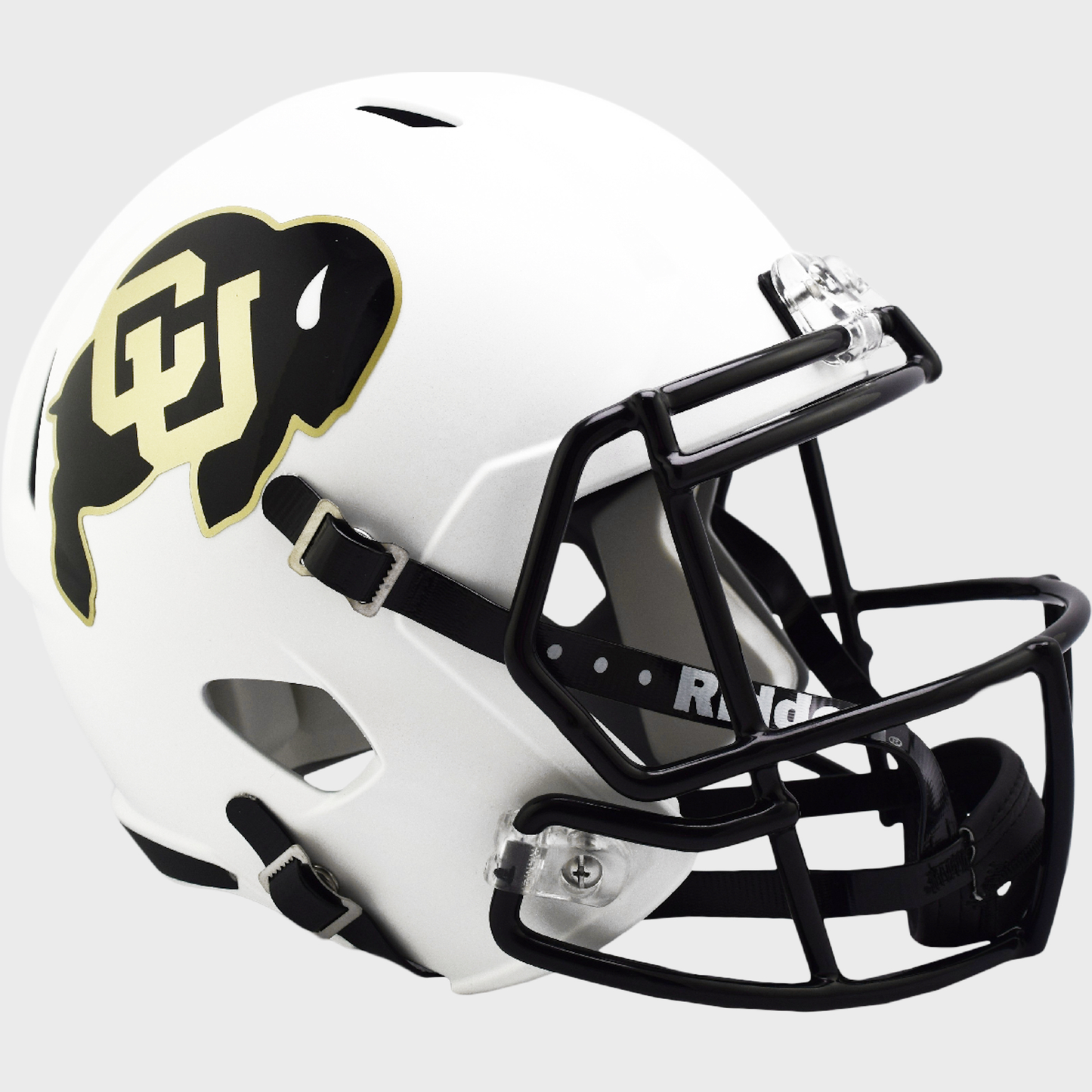 Colorado Buffaloes Speed Replica Football Helmet Matte White