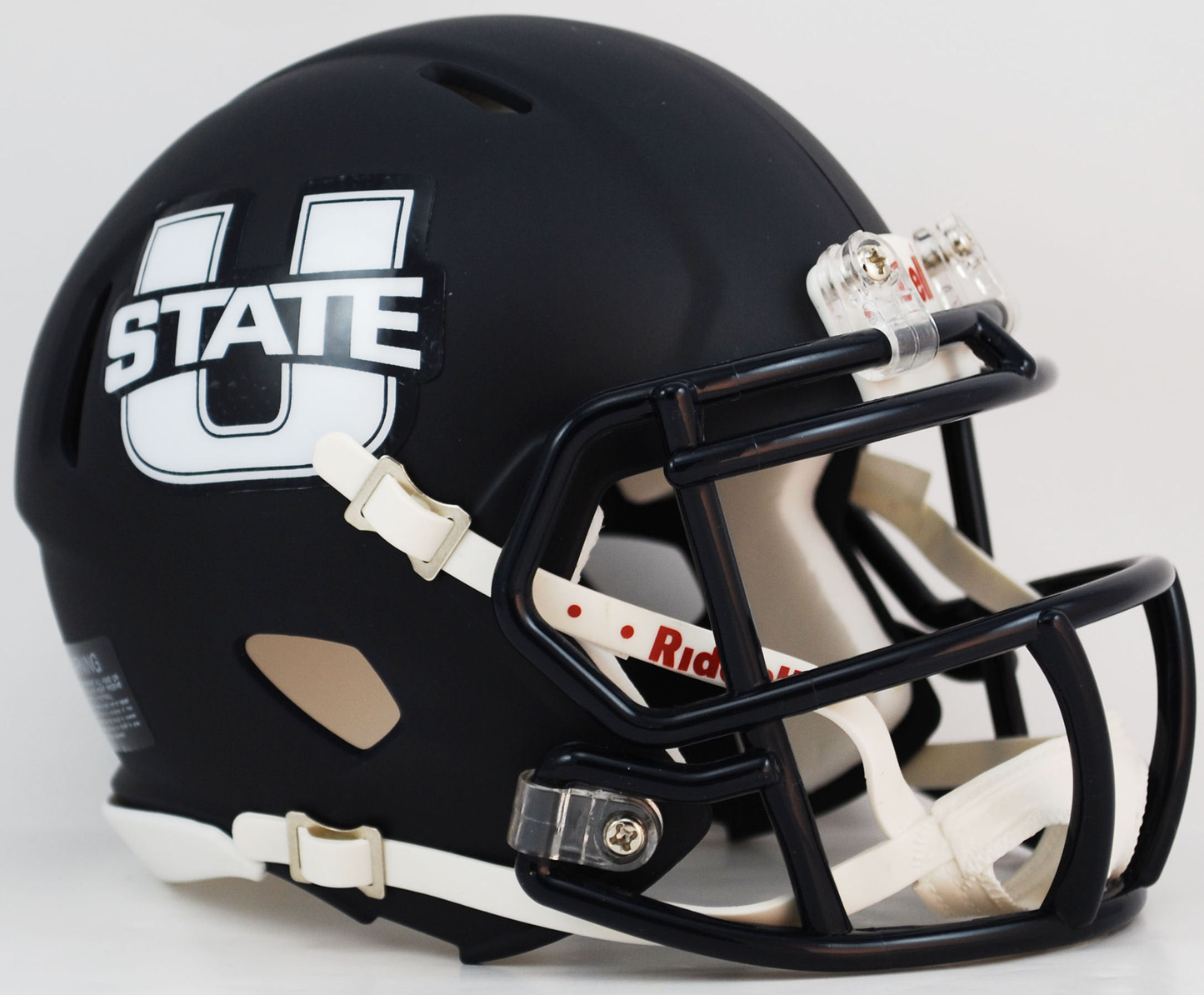 Utah State Aggies NCAA Mini Speed Football Helmet Matte Navy