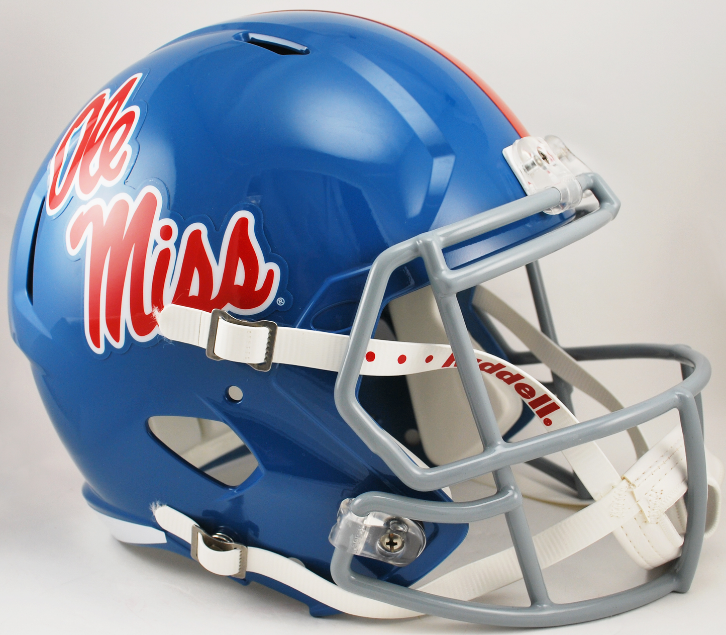 Mississippi (Ole Miss) Rebels Speed Replica Football Helmet Powder Blue
