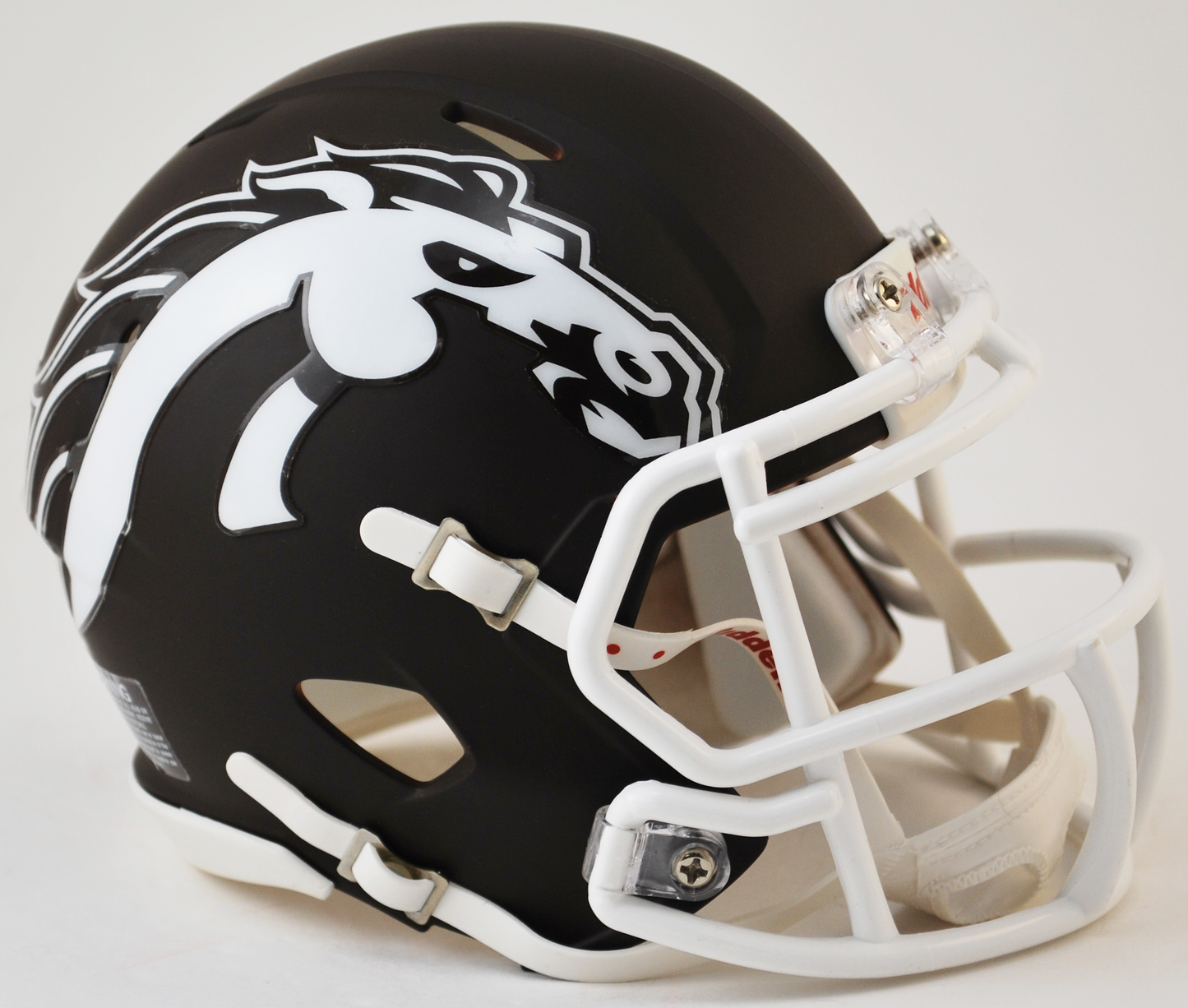 Western Michigan Broncos NCAA Mini Speed Football Helmet Matte Brown