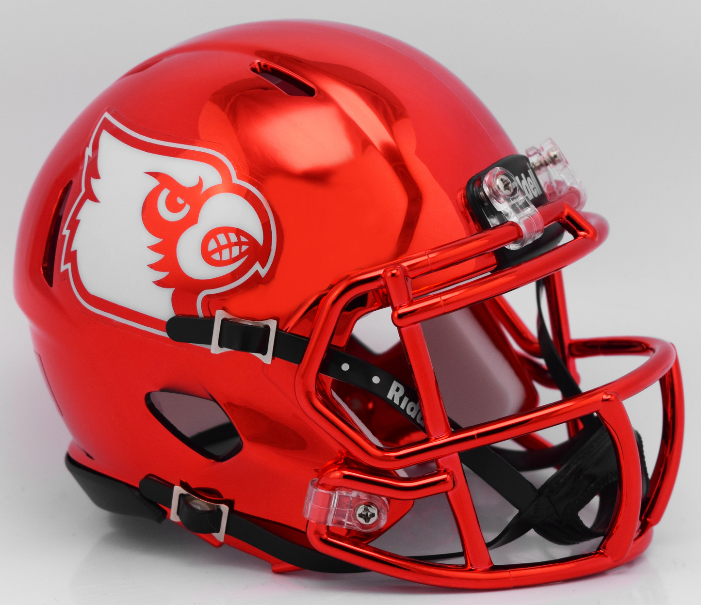 Louisville Cardinals NCAA Mini Chrome Speed Football Helmet Chrome