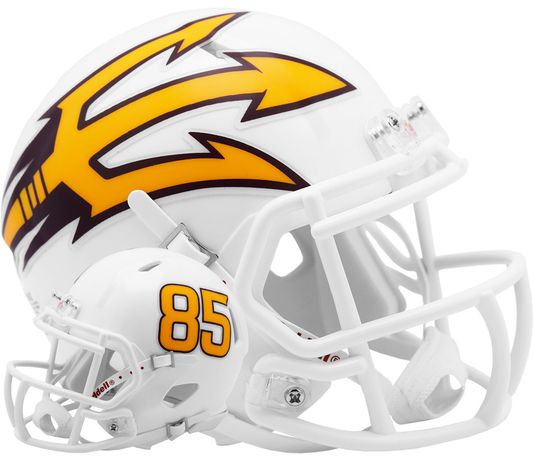 Arizona State Sun Devils NCAA Mini Speed Football Helmet White Metallic