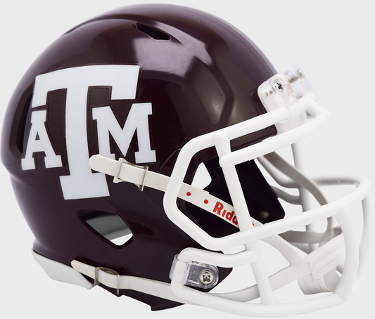 Texas A&M Aggies NCAA Mini Speed Football Helmet