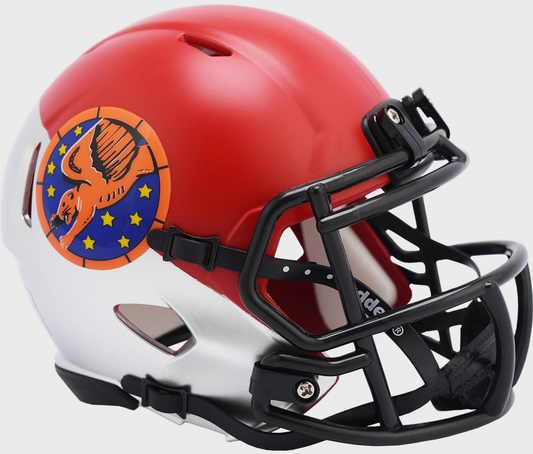 Air Force Falcons NCAA Mini Speed Football Helmet Tuskegee 99th Limited Edition