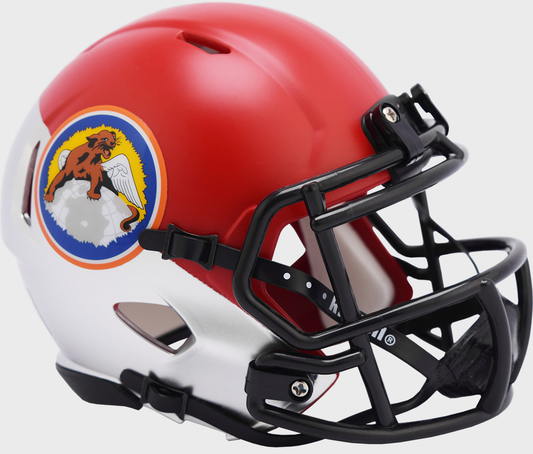 Air Force Falcons NCAA Mini Speed Football Helmet Tuskegee 100th Limited Edition