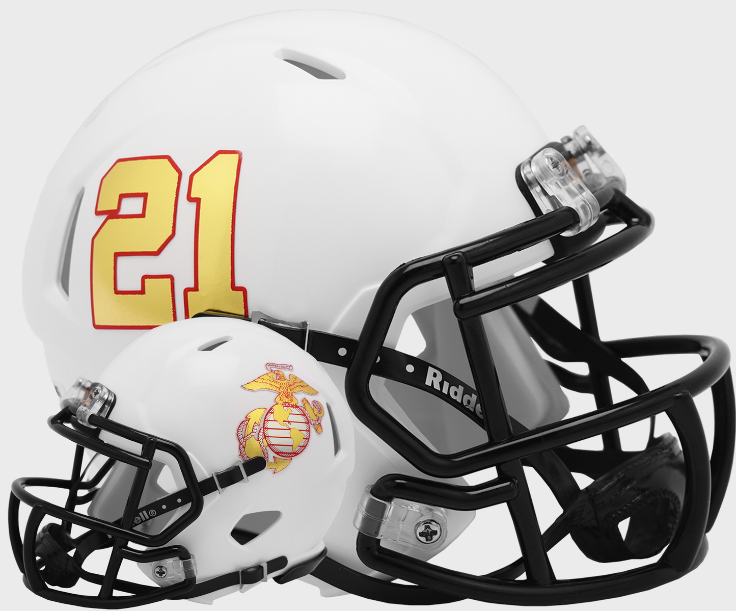 Navy Midshipmen NCAA Mini Speed Football Helmet USMC