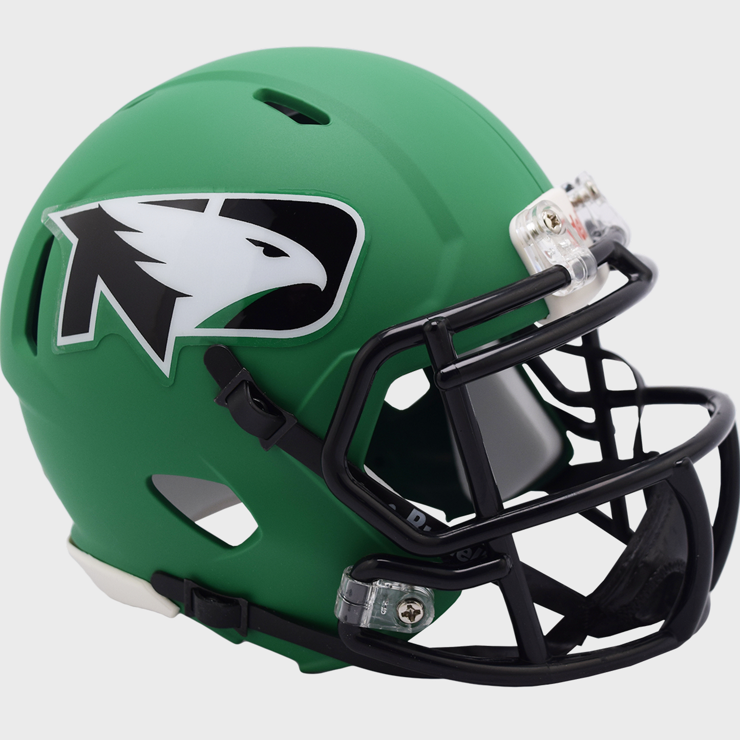 North Dakota Fighting Sioux NCAA Mini Speed Football Helmet Flat Green