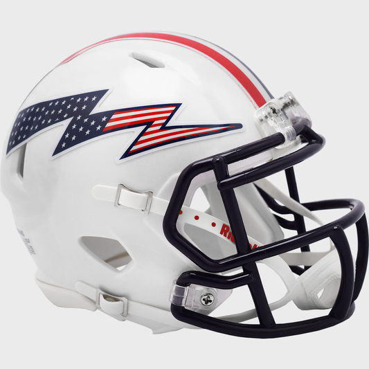 Air Force Falcons NCAA Mini Speed Football Helmet Stars and Stripes