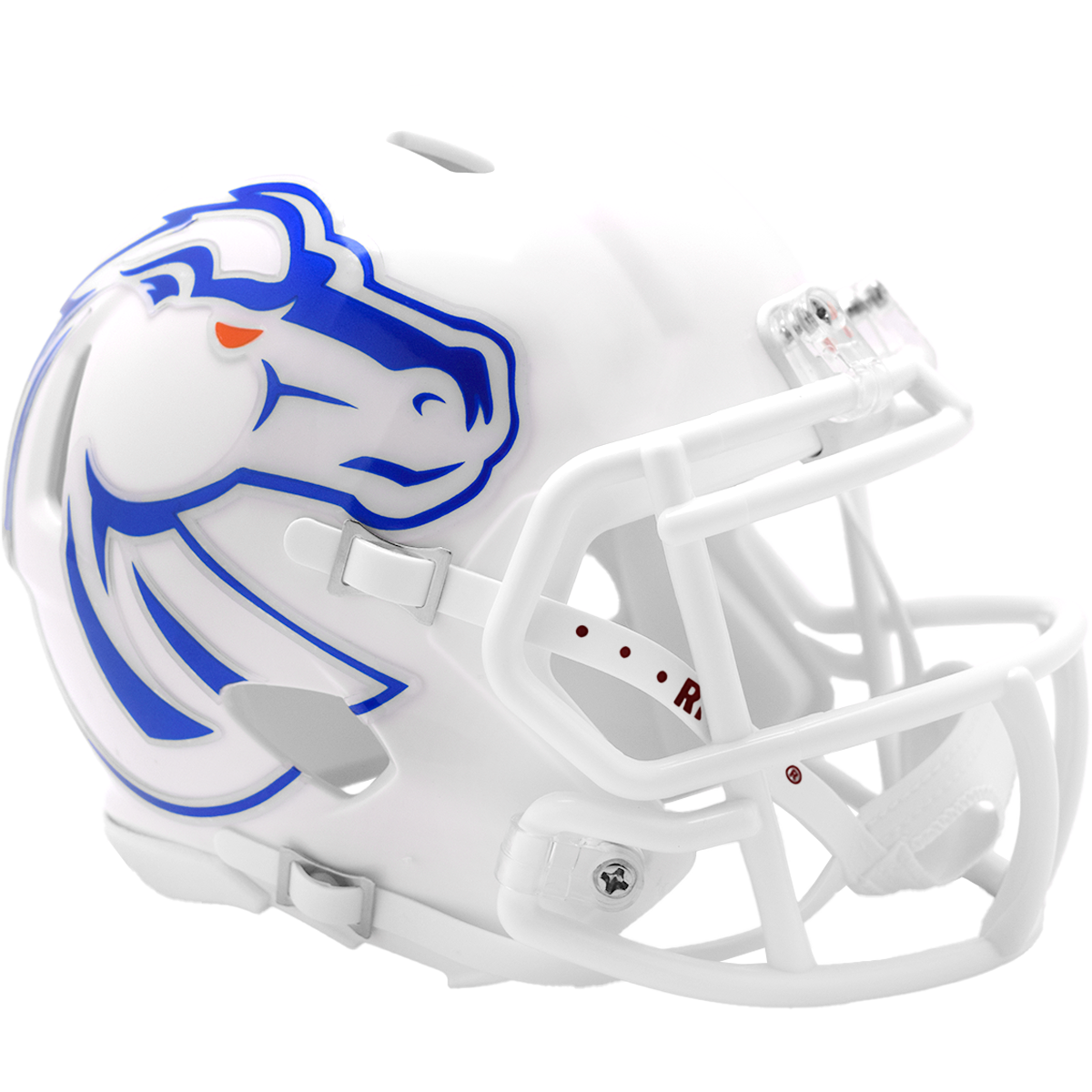 Boise State Broncos NCAA Mini Speed Football Helmet White