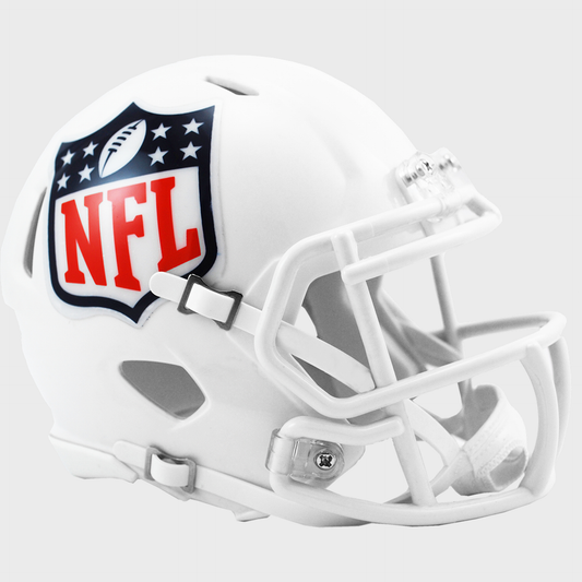NFL Shield Logo Mini Speed Football Helmet