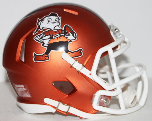 Cleveland Browns Brownie Elf Custom Riddell Mini Helmet