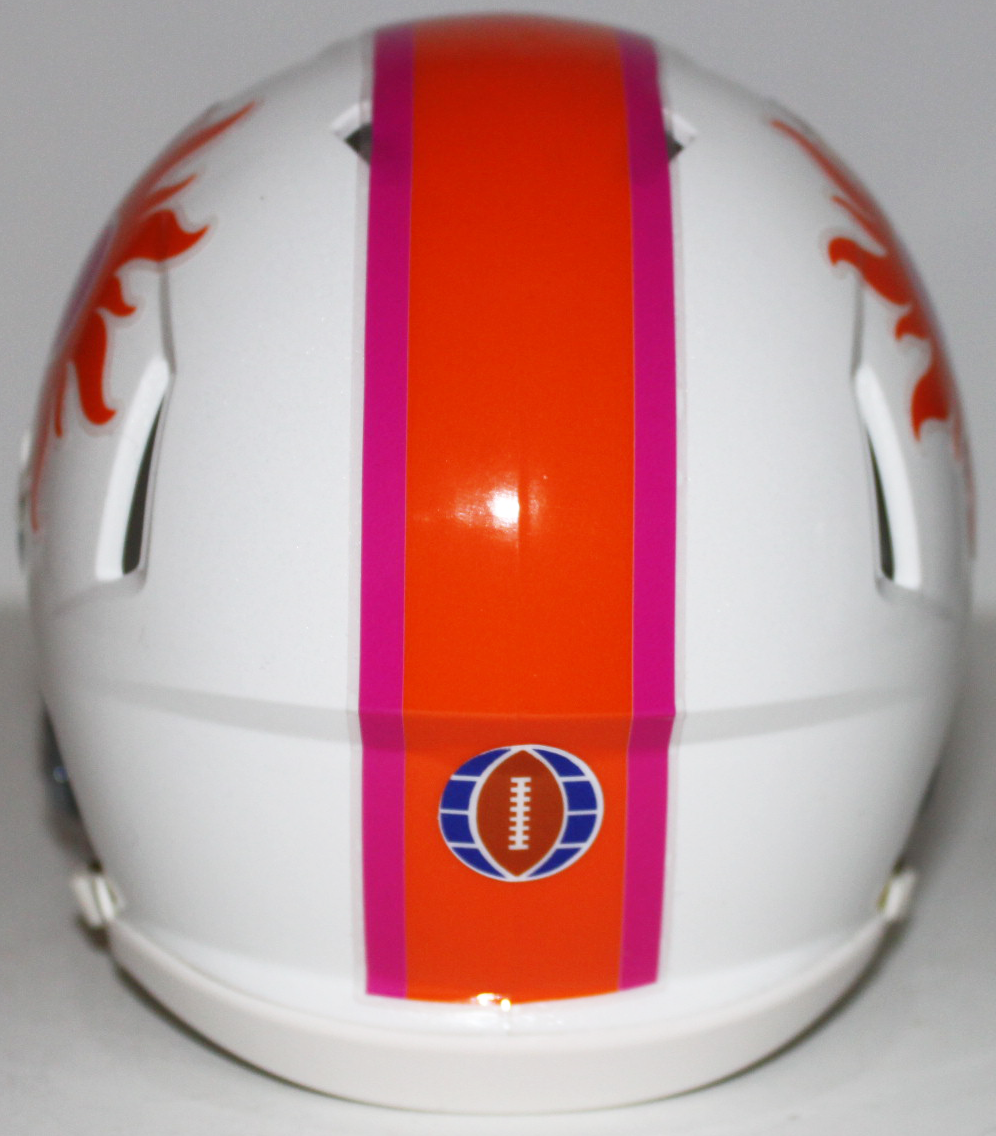 California Sun WFL Riddell Custom Mini Helmet