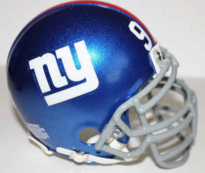 Michael Strahan New York Giants Custom Mini Helmet