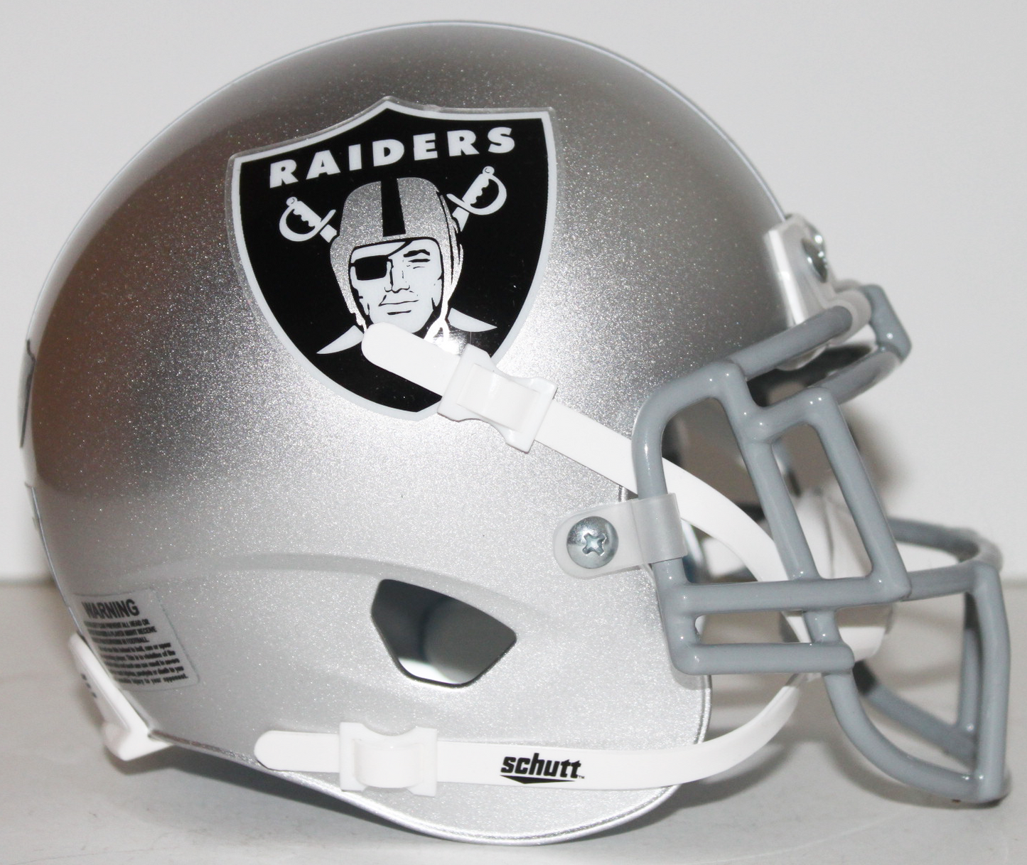 Oakland Raiders Davante Adams Custom Mini Helmet with Facemask