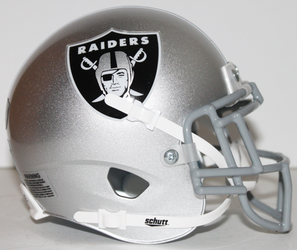 Oakland Raiders Davante Adams Custom Mini Helmet with Facemask