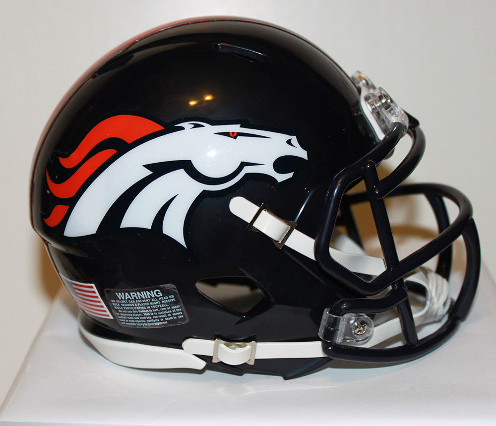 Von Miller Denver Broncos Custom Riddell Speed Mini Helmet