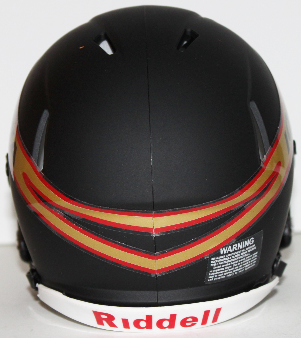 2023 IFL Indoor Football League Iowa Barnstormers Custom Riddell Mini Helmet