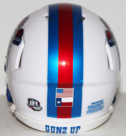 2023 IFL San Antonio Gunslingers Custom Riddell Mini Helmet