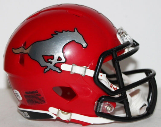 2022 CFL Calgary Stampeders Alternate Custom Riddell Mini Helmet
