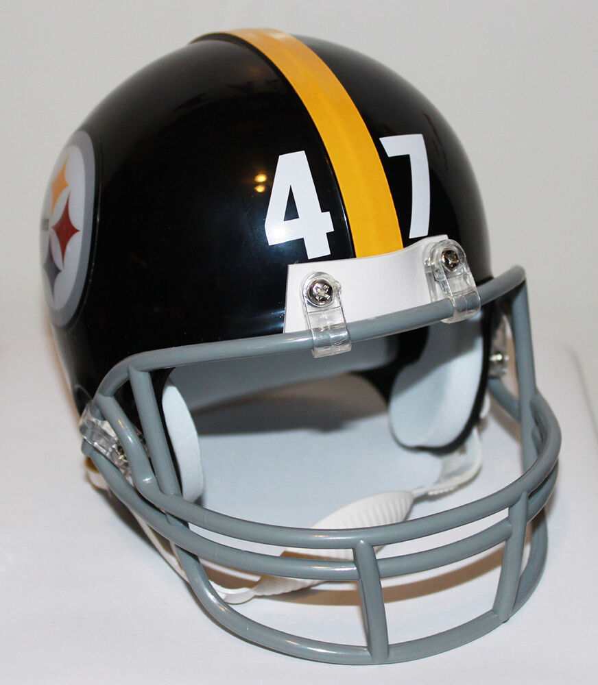 Mel Blount Pittsburgh Steelers Riddell Custom Mini Helmet