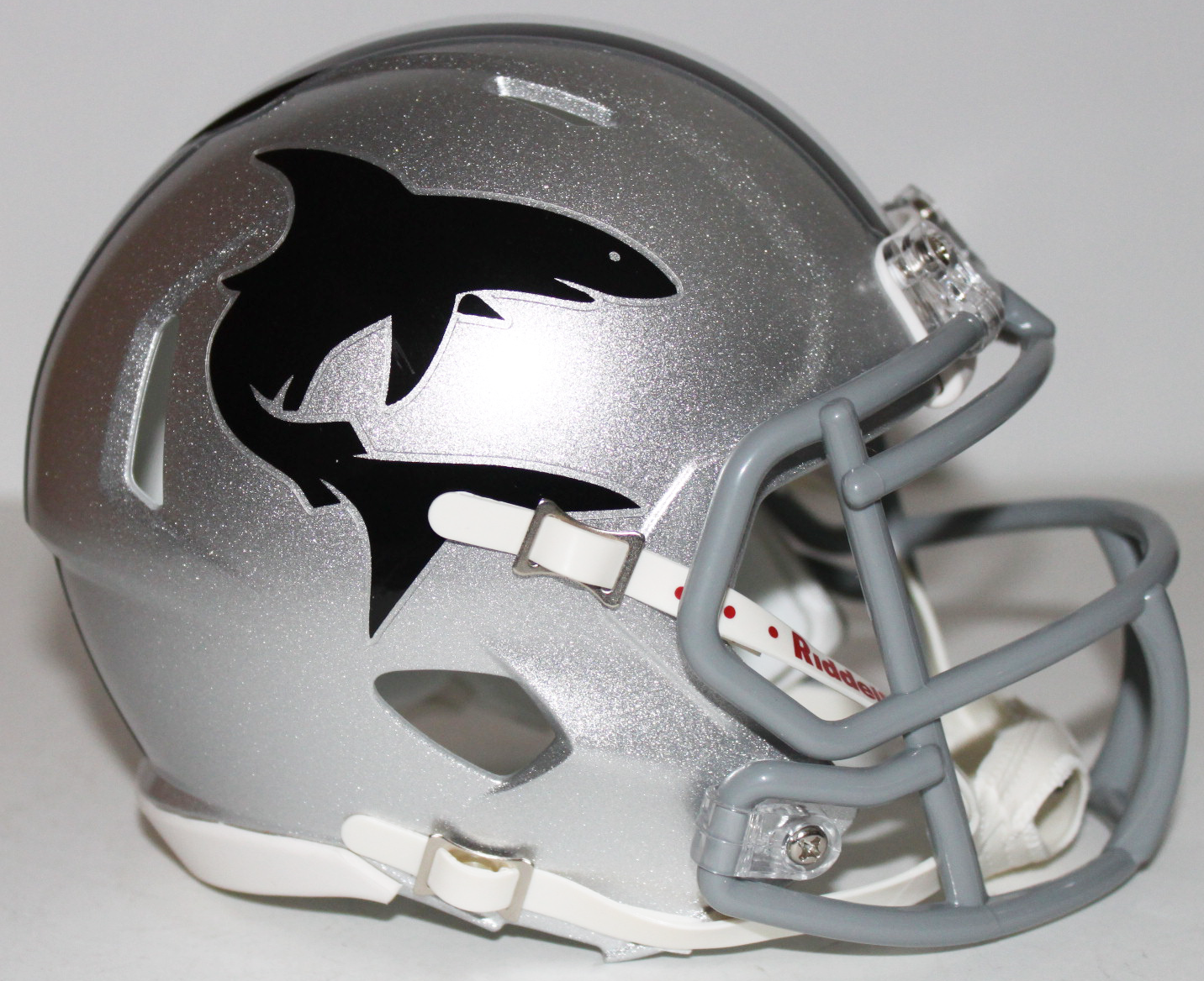 Jacksonville Sharks WFL Riddell Custom Mini Helmet