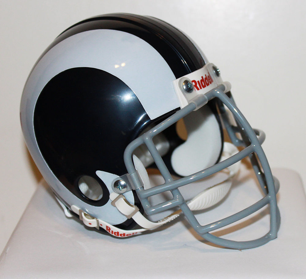 Los Angeles Rams Fearsome Foursome Riddell Custom Mini Helmet