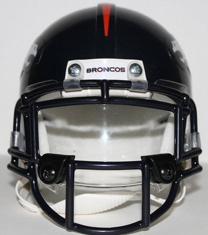 Champ Bailey Denver Broncos Riddell Custom Mini Helmet with Visor