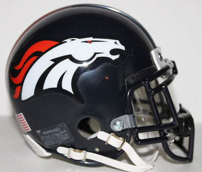 Champ Bailey Denver Broncos Riddell Custom Mini Helmet with Visor