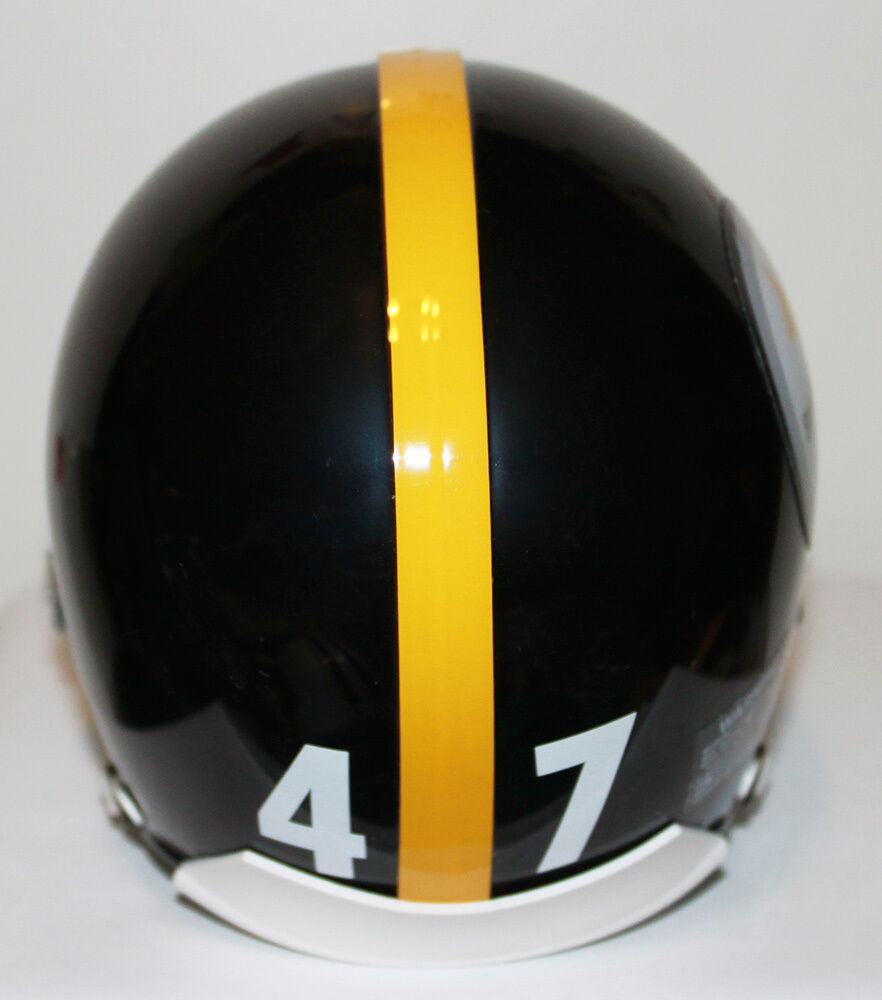 Mel Blount Pittsburgh Steelers Riddell Custom Mini Helmet