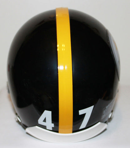 Mel Blount Pittsburgh Steelers Riddell Custom Mini Helmet