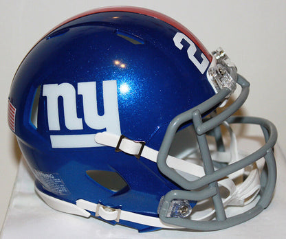 Saquon Barkley New York Giants Speed Riddell Custom Mini Helmet