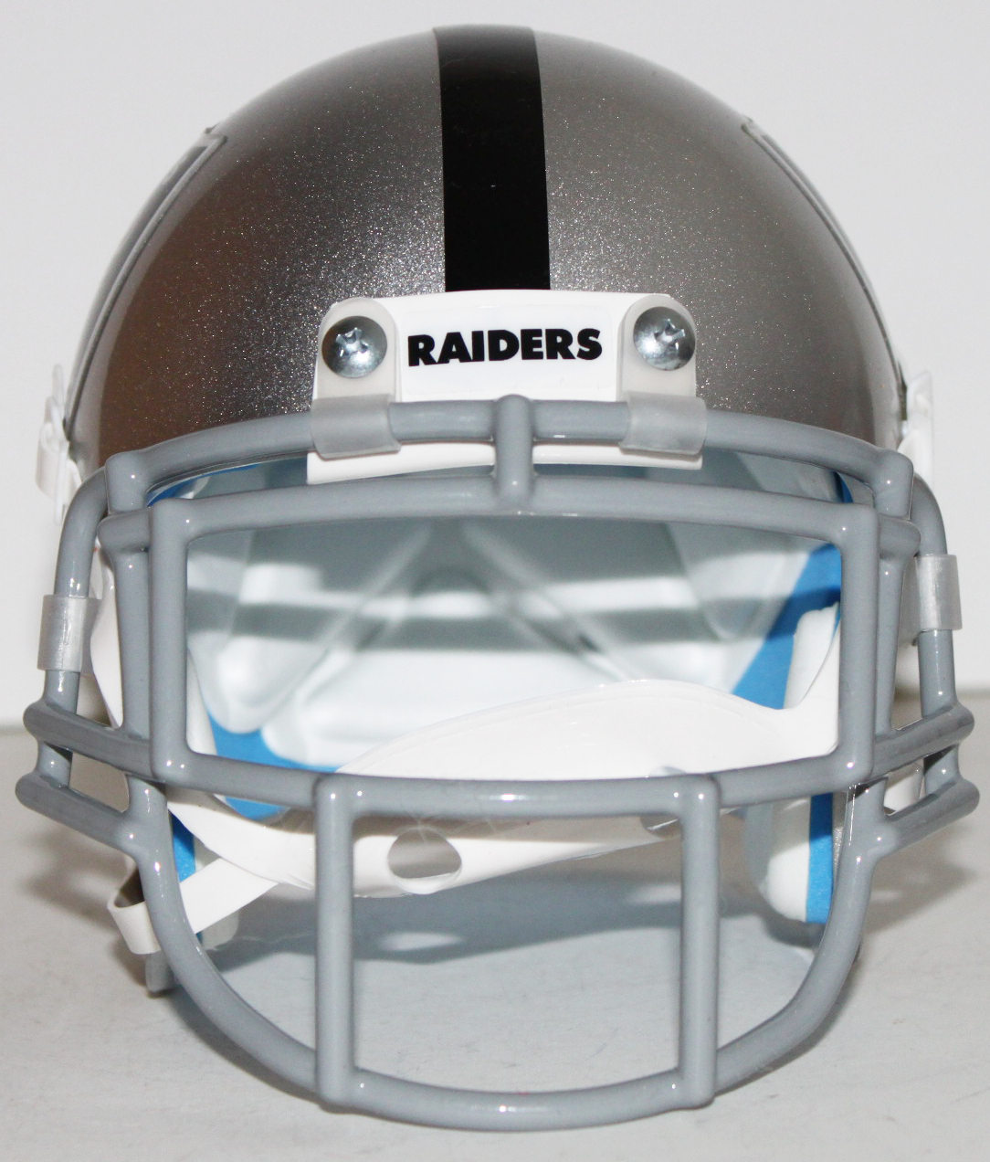 Oakland Raiders Davante Adams Custom Mini Helmet with Facemask
