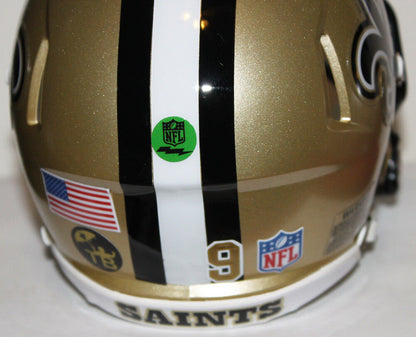 Drew Brees New Orleans Saints Riddell Custom Mini Helmet