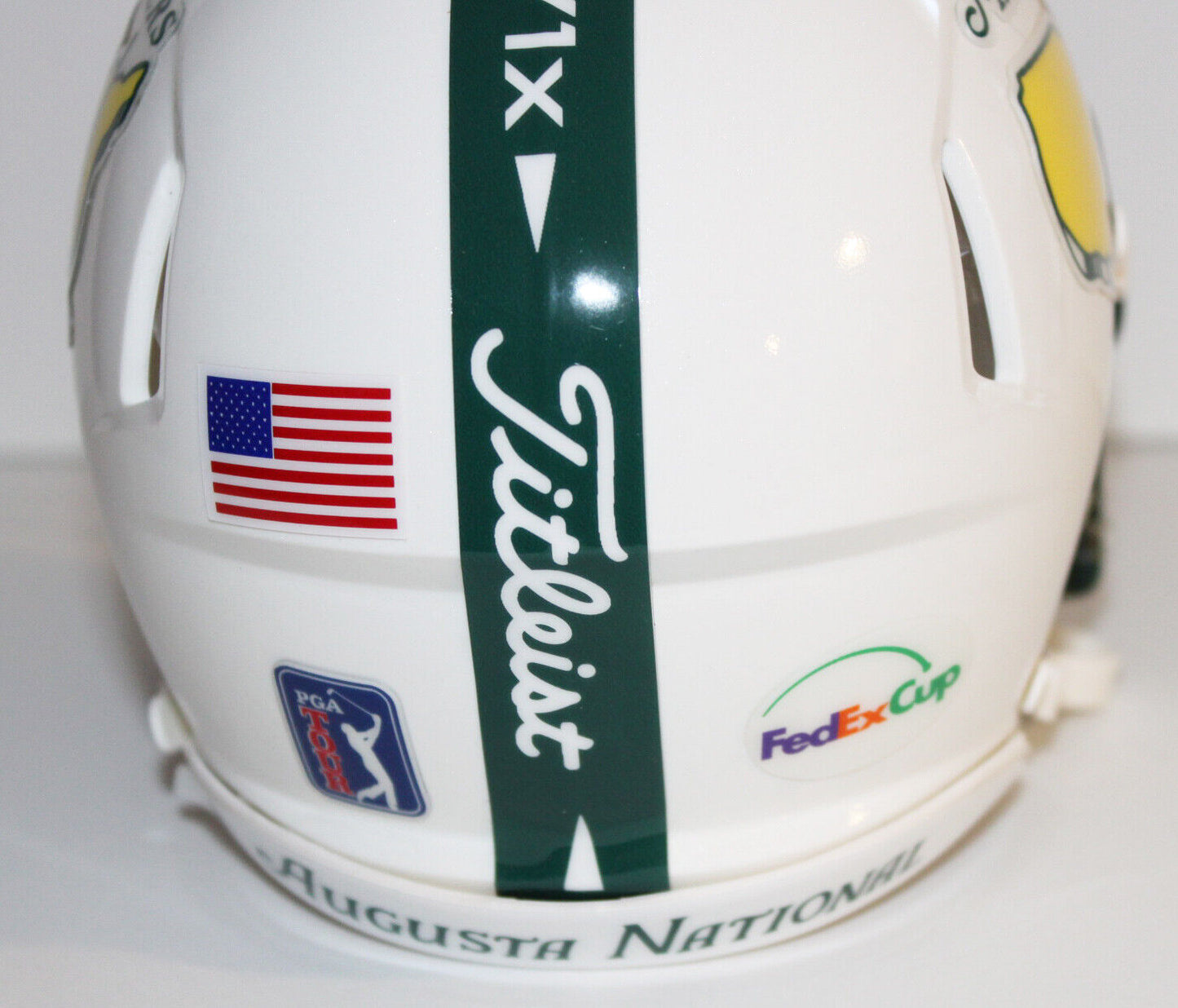 Augusta National Masters Tournament Custom Riddell Mini Helmet