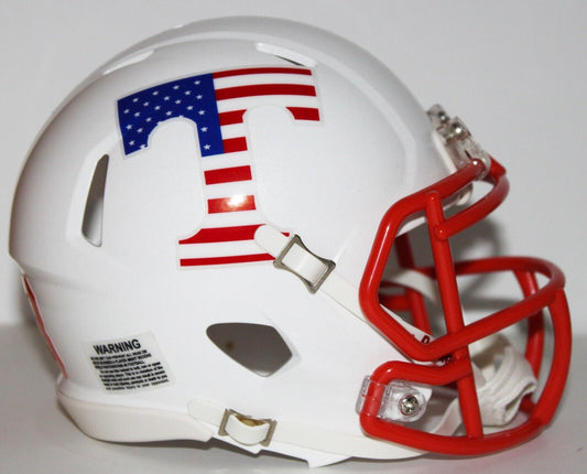 2023 Tabb High (VA) Tigers Custom Riddell Mini Helmet vs York - Military Appreciation