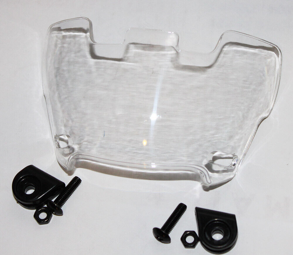 Mini Helmet Visor with Clips