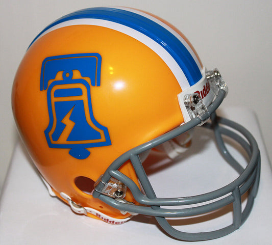 Philadelphia Bells WFL Riddell Custom Mini Helmet