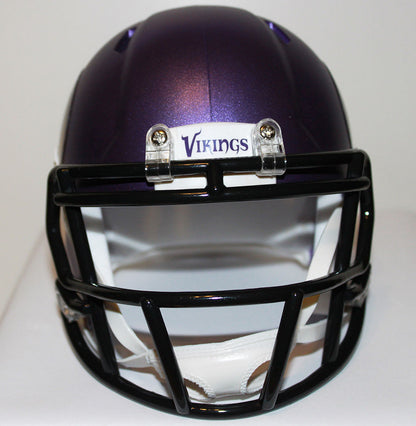 Minnesota Vikings Speed Riddell Custom Mini Helmet