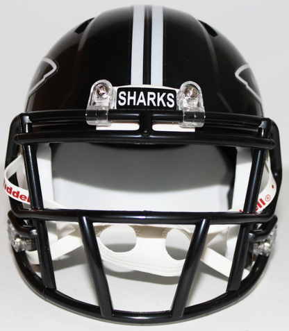 Any Given Sunday Miami Sharks Custom Riddell Mini Helmet