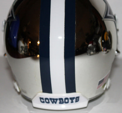 Dallas Cowboys Chrome Custom Mini Helmet