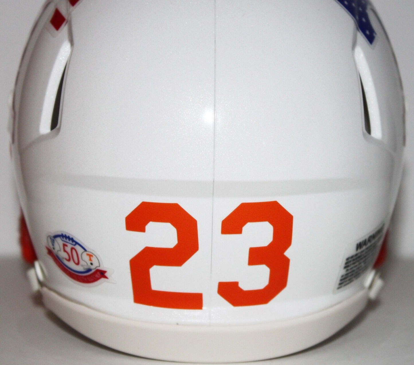 2023 Tabb High (VA) Tigers Custom Riddell Mini Helmet vs York - Military Appreciation