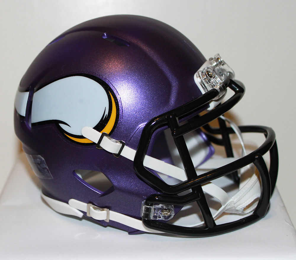 Minnesota Vikings Speed Riddell Custom Mini Helmet