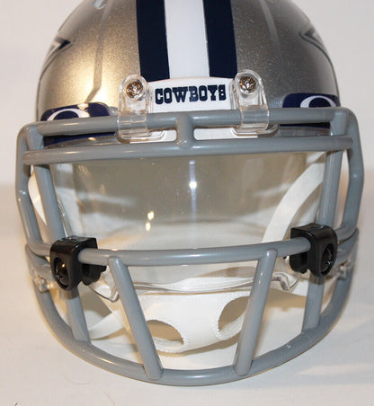 Ezekiel Elliott Dallas Cowboys Speed Riddell Custom Mini Helmet w/ visor