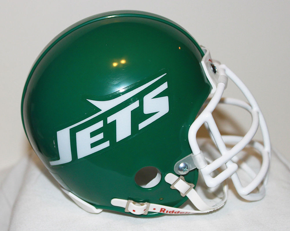 New York Jets Sack Exchange Riddell Custom Mini Helmet