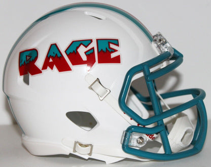 AFL Charlotte Rage Riddell Custom Mini Helmet