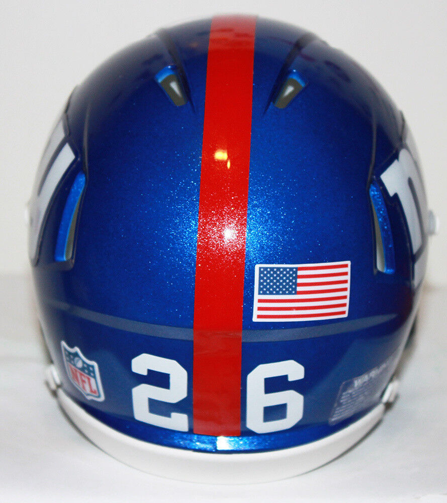 Saquon Barkley New York Giants Speed Riddell Custom Mini Helmet