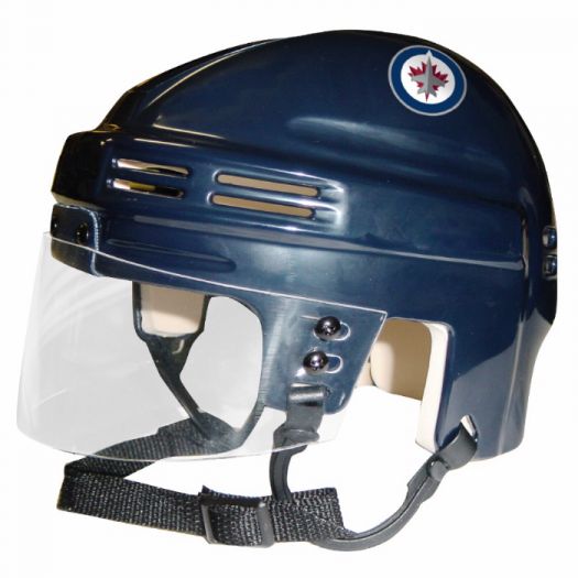 Winnipeg Jets Mini Helmet — Navy