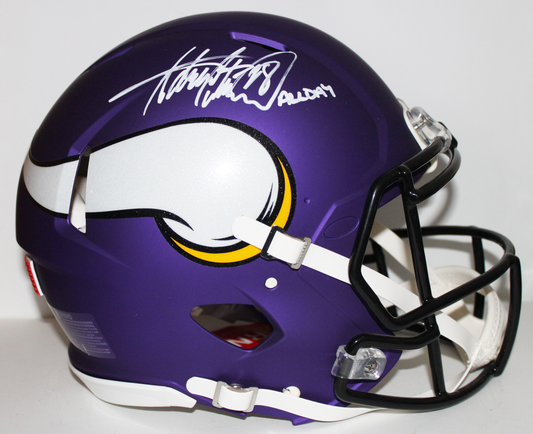 Adrian Peterson Minnesota Vikings Signed Full Size Authentic Helmet "All Day"